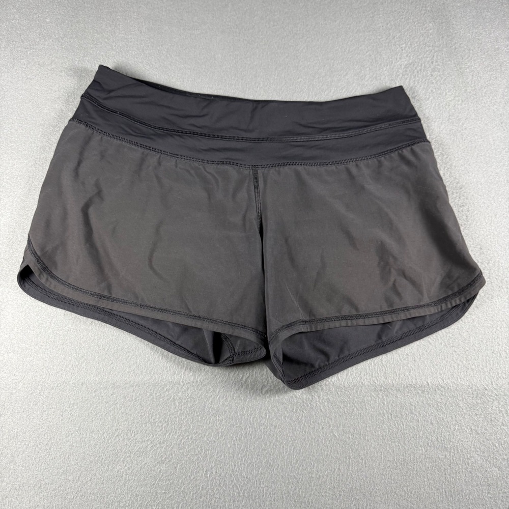 Lululemon Speed Up Running Shorts Size 6 Black Low Rise 2.5 Inch Inseam